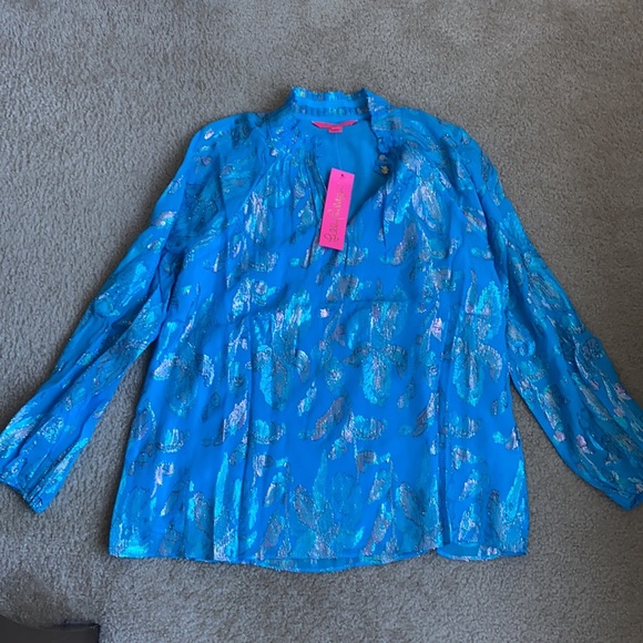 NWT Lilly Pulitzer blouse - Picture 3 of 4